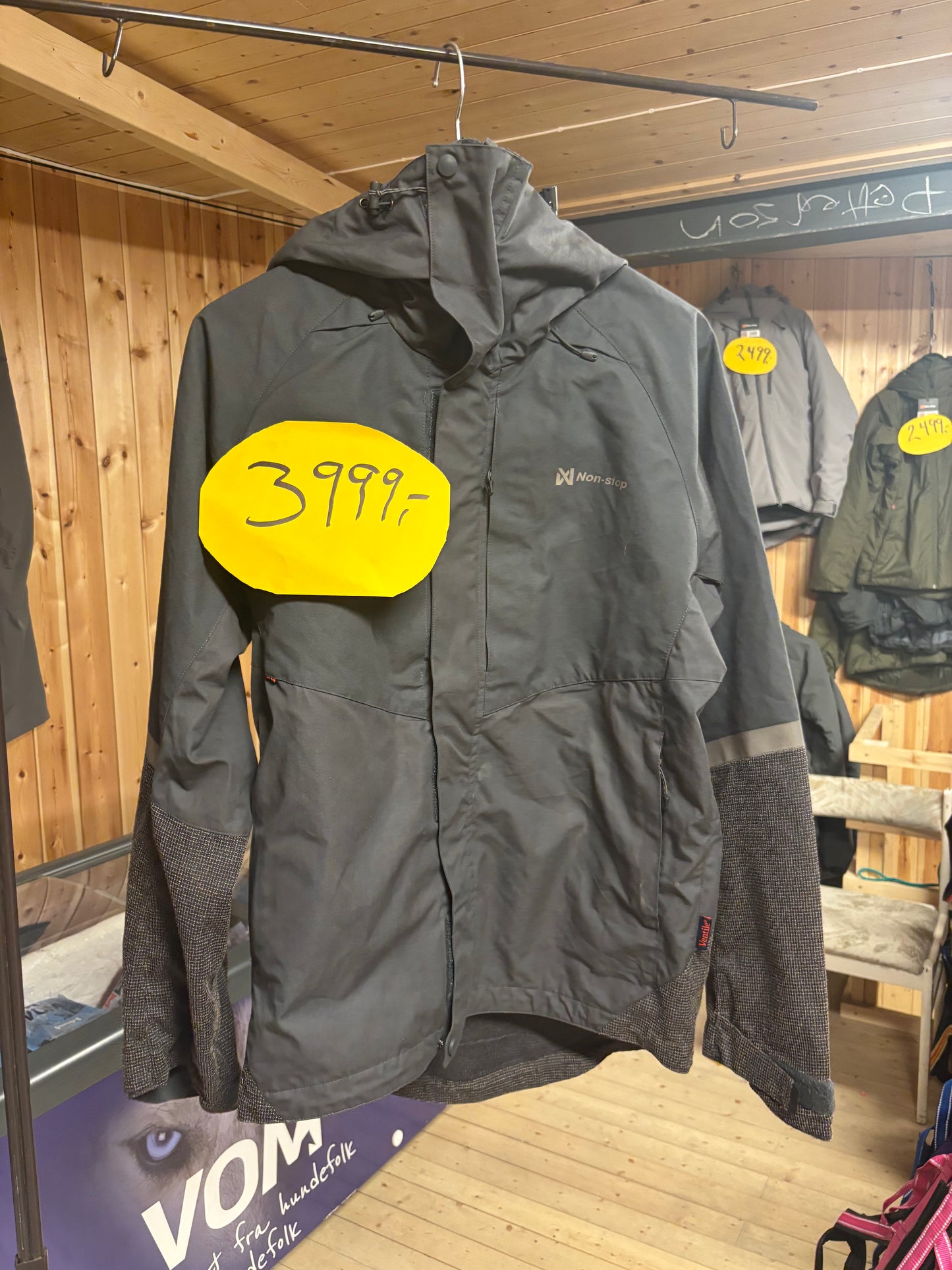 Ventile shell jacket