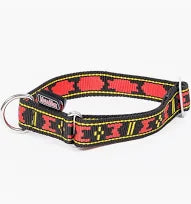 ManMat leather dog collar with buckle and D-ring