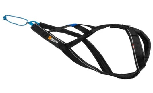 Nansen Nome Harness 5.0 dog harness in black with adjustable straps
