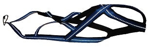 TROLL Nomesele Blå m/Refleks safety harness in blue with reflective details