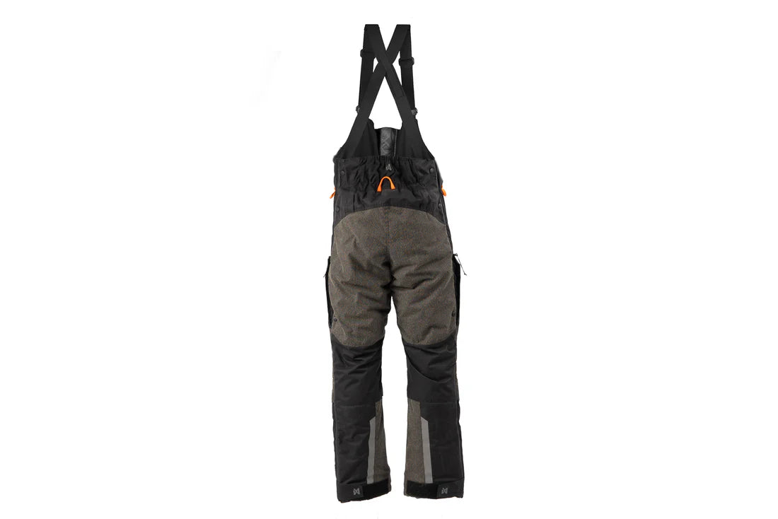 Arctic Buksa 2.0 insulated boots, black, with faux fur lining and secure closure.