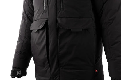 Arctic jakka 3.0 jacket in blue with hood and zipper.