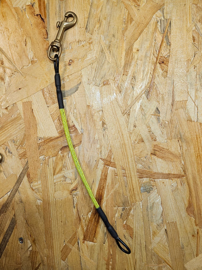 Nakkeline 2 mm hulflettau plast/bronse