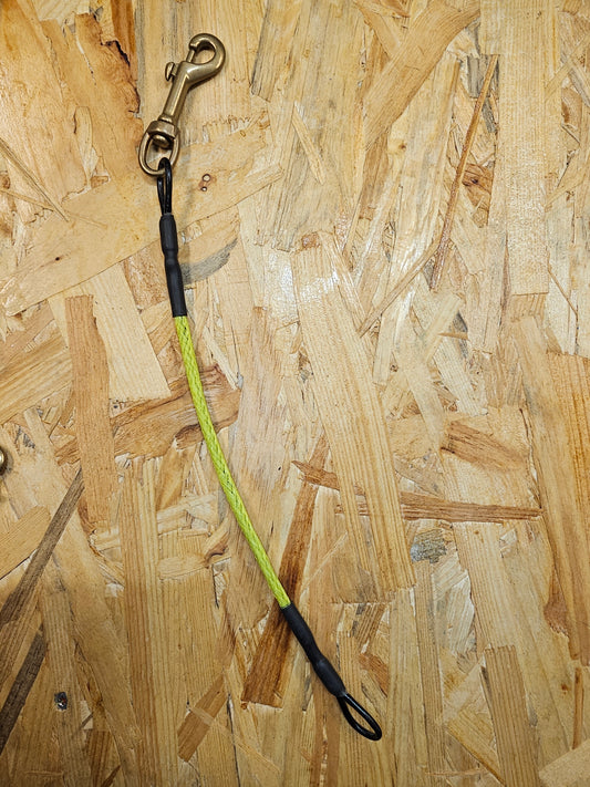 Nakkeline 2 mm hulflettau plast/bronse