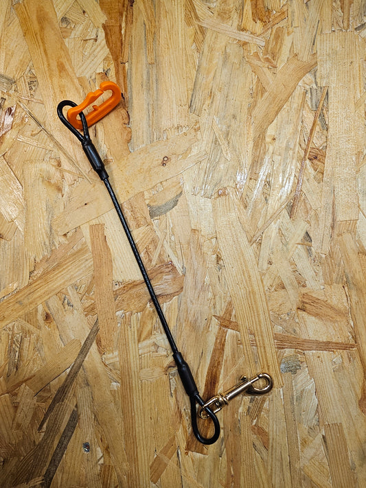 Nakkeline 3 mm plast/bronse